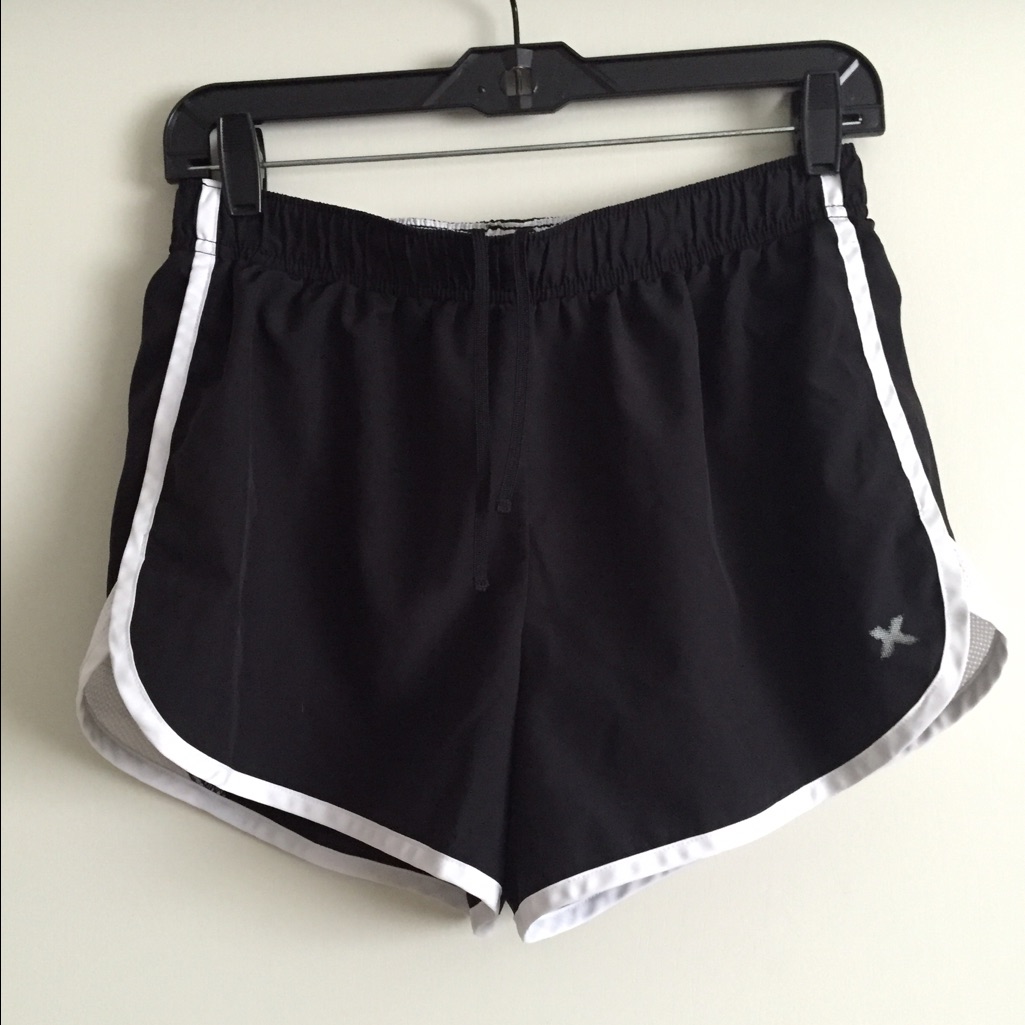 Xersion Black /White Running Shorts